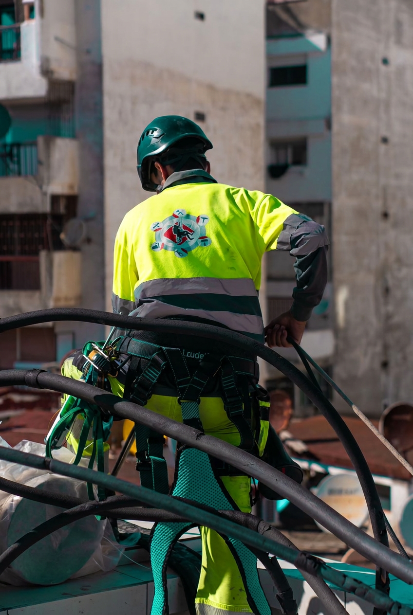 Équipement de sécurité certifié pour travaux acrobatiques Maroc